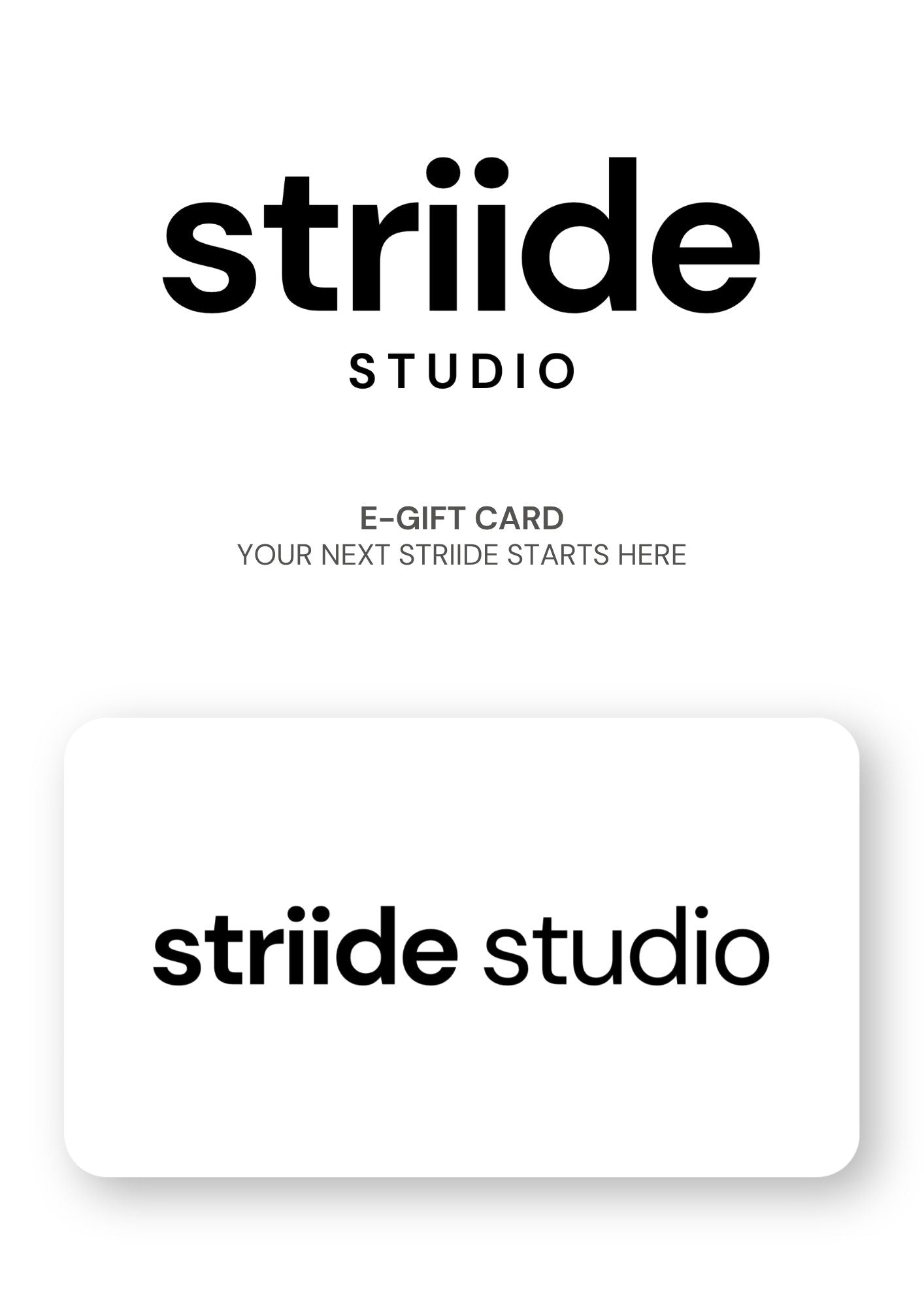 Striide Gift Card