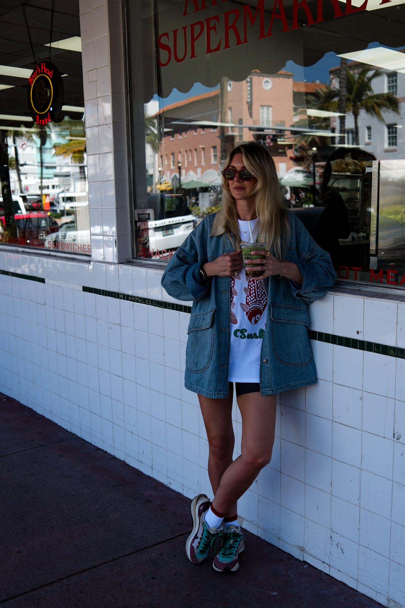 Quarter Sock - White & Red