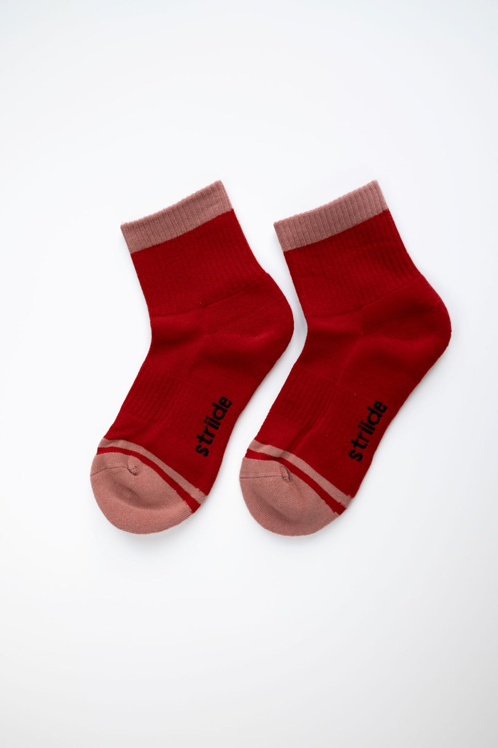 Quarter Sock - Maroon Blush