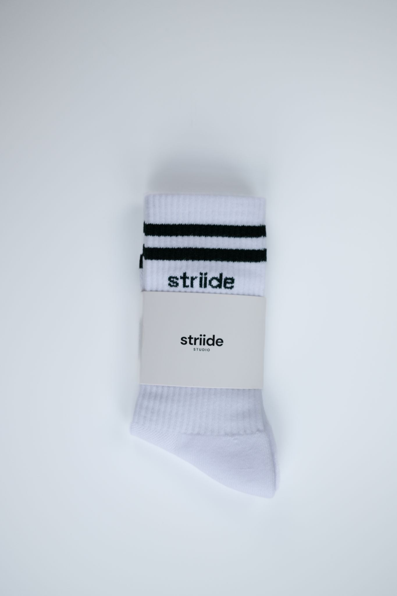 Athletic Sock - White & Forest Green